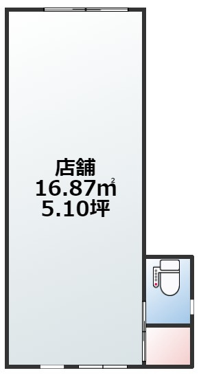 【間取り】 | 天神橋3丁目店舗