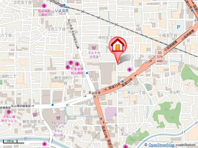 【地図】 | レガロ・Ｋ　A.B棟