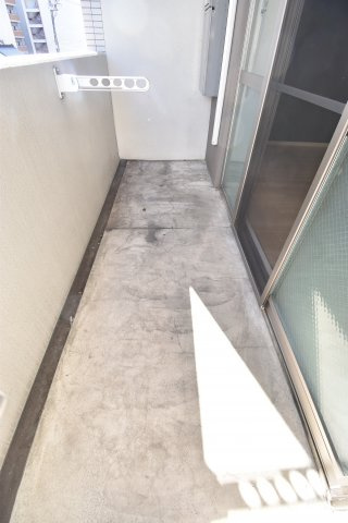 グレイス難波南のバルコニー