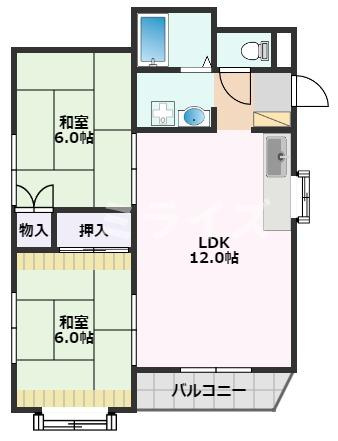 【間取り】 | メゾンフォルテ