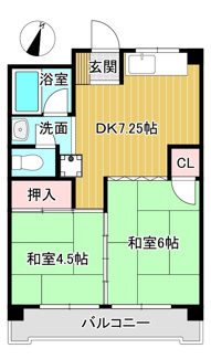 【間取り】 | 矢澤ハイツ