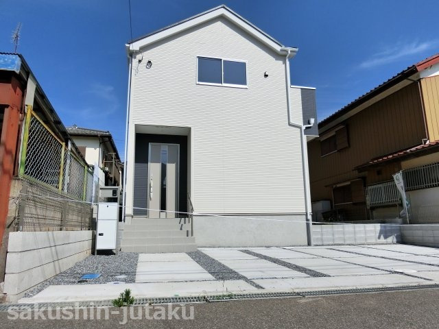 八千代台西１０丁目　新築戸建の外観|八千代台西１０丁目　新築戸建　限定１棟　土地４９．７坪・建物３０坪　前面は４．５ｍ公道面