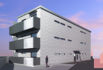 【外観パース】 | ステディ中桜塚