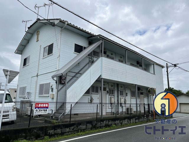 大篭アパートの外観|外観は落ち着いています