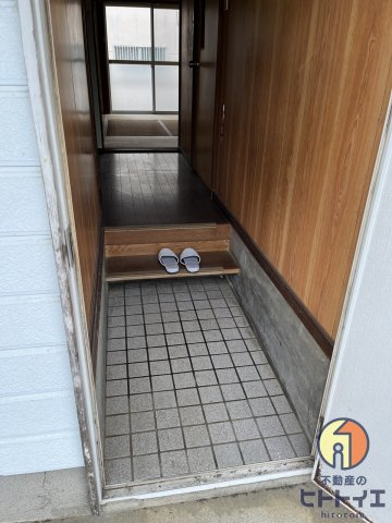 大篭アパートの玄関|玄関です