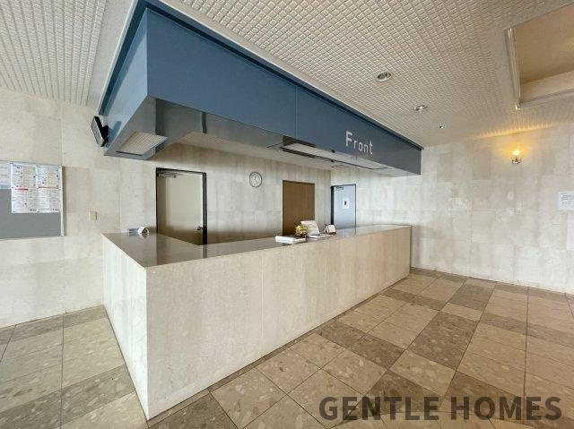 ファーネスト津屋崎ベイシティのエントランス