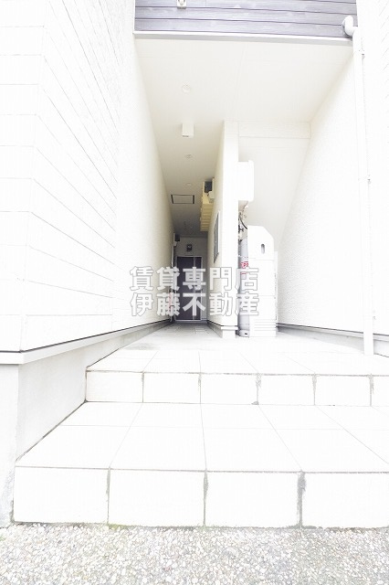 ヴィラ黒川のエントランス