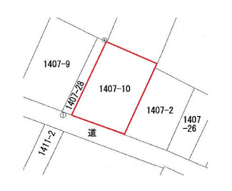 【土地図】 | 売地　北条辻
