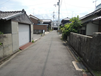【前面道路含む現地写真】 | 売地　北条辻