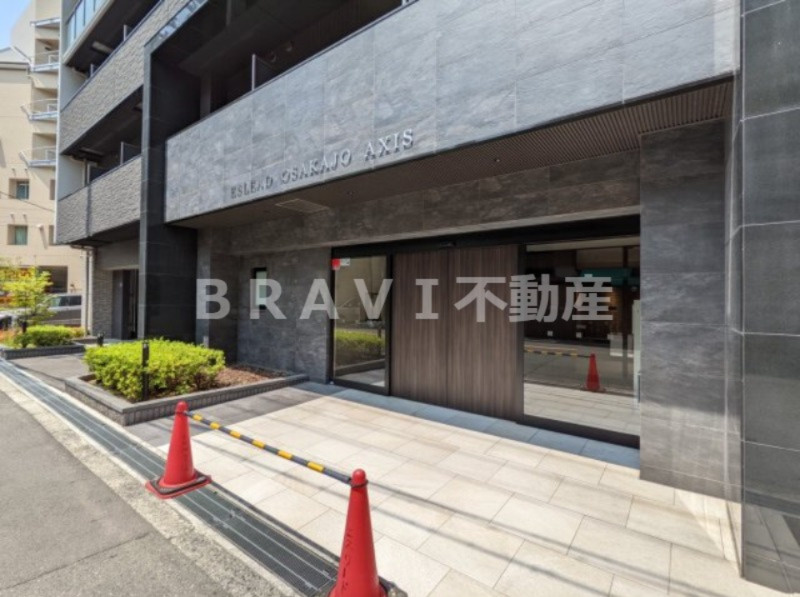 エスリード大阪城アクシスの外観パース|【エスリード大阪城アクシス】外観パースです