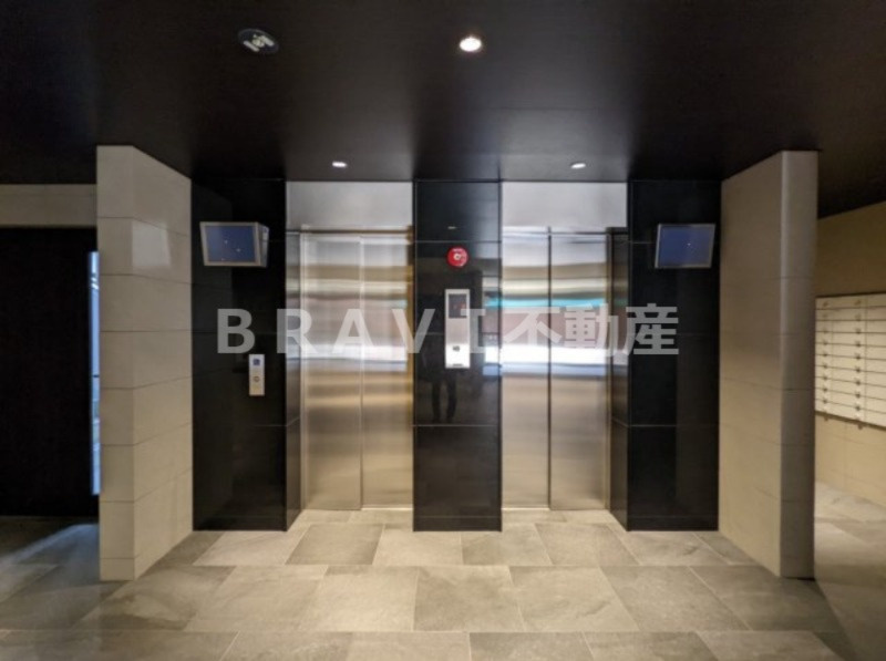 エスリード大阪城アクシスのその他共用部分|【エスリード大阪城アクシス】エレベーター2基で朝の忙しい時間も安心