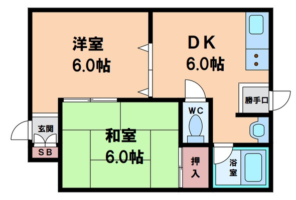 【間取り】 | プレアール長居公園Ⅱ