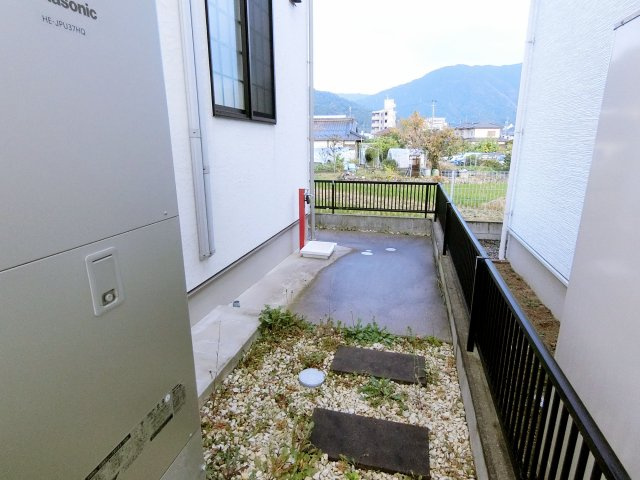 広島市安佐北区可部５丁目　中古一戸建ての庭