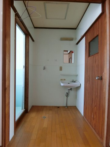 コーポNSの洗面所