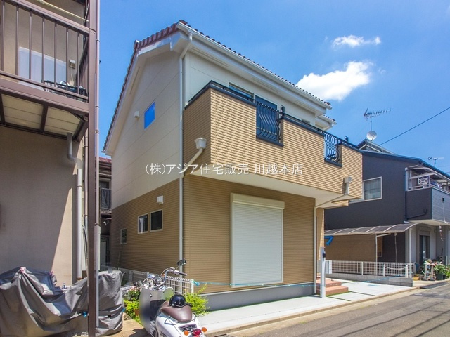 川越市寺尾　新築戸建の外観|カースペース1台可