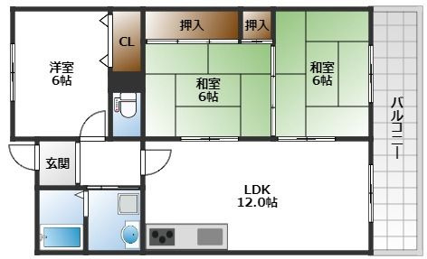 【間取り】 | ハイムヤノウ