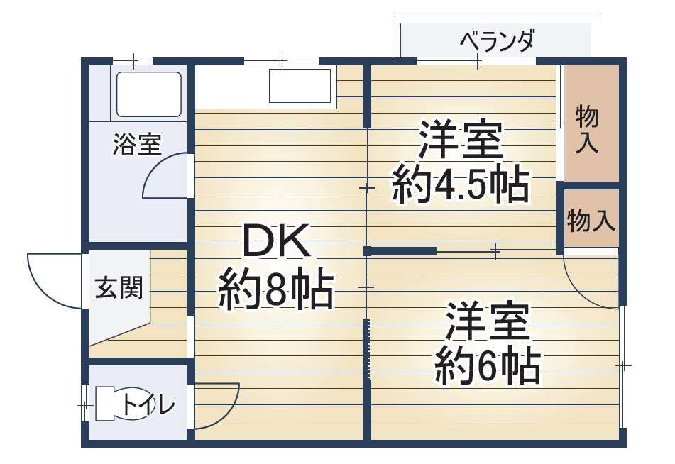 西田マンションの間取り