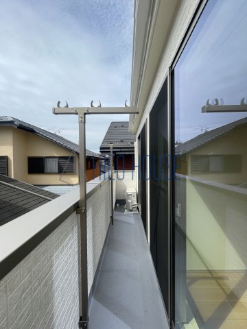 Kolet東武霞ヶ関#02のバルコニー