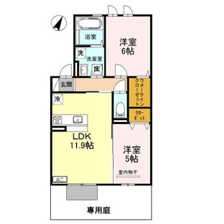 【間取り】 | JIN／輝　Ｂ棟