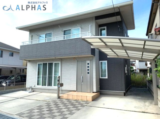 【外観】 | 加古郡播磨町宮西1丁目　中古戸建 | 一条工務店施工のオール電化住宅♪駐車スペース4台分！！