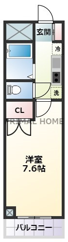 【間取り】 | アンプルールフェール横浜子安台