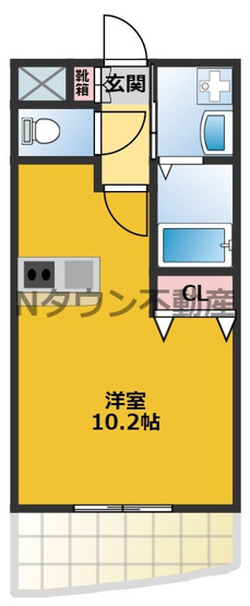【間取り】 | プレサンス名古屋駅前ヴェルロード | 間取りです。