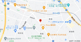 【地図】 | ハーモニーテラス平針Ⅱ