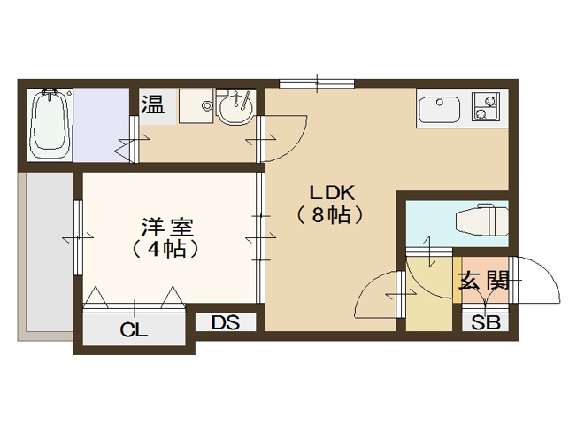 【間取り】 | シプランドーレⅡ