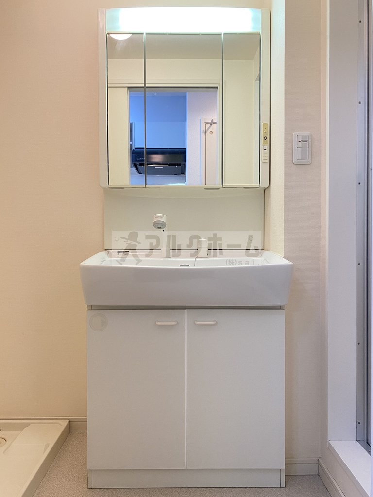 エレガンツア南本町の独立洗面台