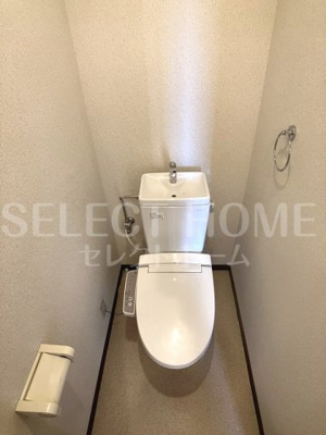 【トイレ】 | ザ・ブライトン | コンパクトで使いやすいトイレです