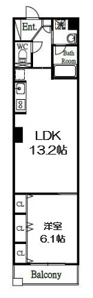 【間取り】 | ブラービ南船場