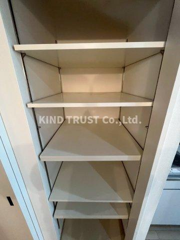 天満アパートメントの収納|大きなスペースがあり、収納には困りません