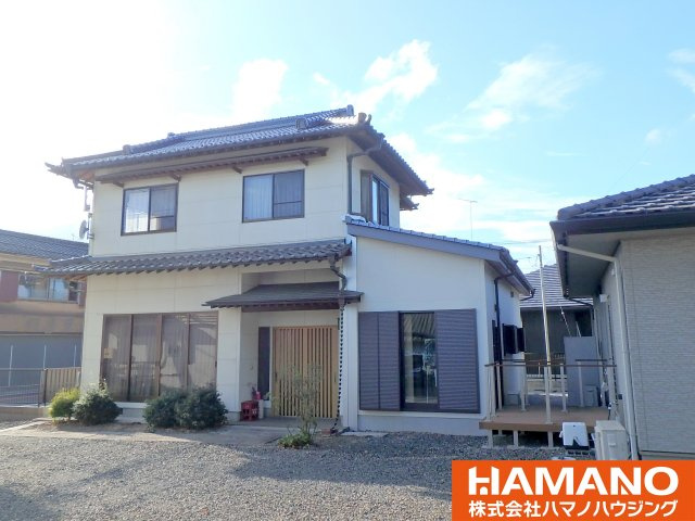 筑西市辻中古住宅の外観|外観もきれいです