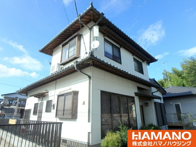 筑西市辻中古住宅の外観|外はこのようになっています