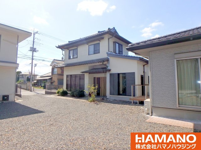 筑西市辻中古住宅の外観|落ち着いた雰囲気の外観です
