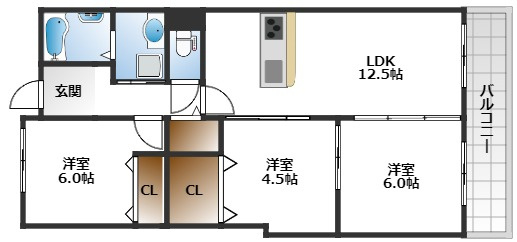 【間取り】 | パークアヴェニュー緑地