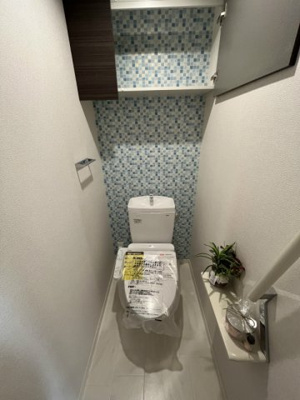 【トイレ】 | ハルモニアステラ【SHM】 | 24時間換気システム完備のトイレです！シャワートイレも完備☆