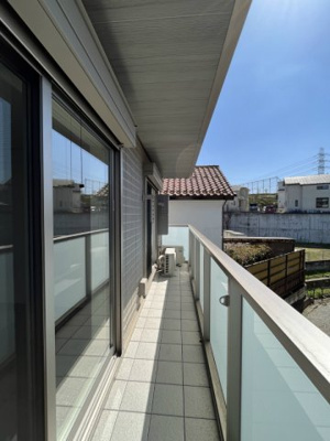 【バルコニー】 | ハルモニアステラ【SHM】 | 遮るものの無いワイドバルコニーです！広々使うことが出来ます☆