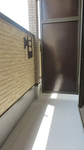 H-maison大正のバルコニー