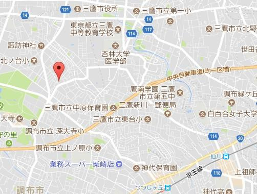 レオパレスプラネットホームズの地図