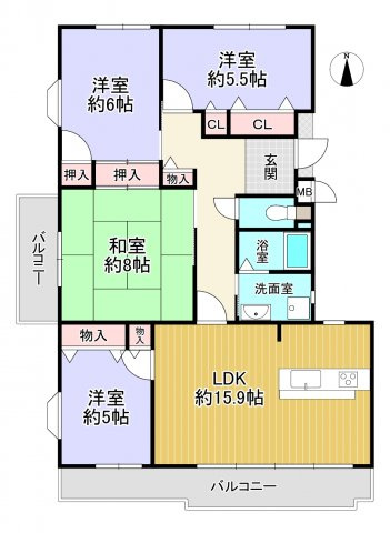 アヴニール鹿の子台６号棟