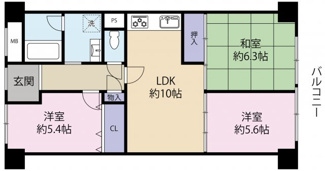 【間取り】 | ノア北天満