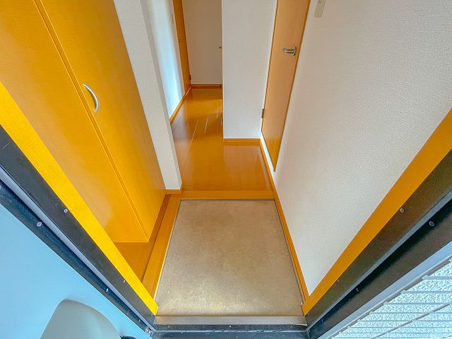 ビーンズ南川添Ⅰの玄関|ゆったりとした玄関です