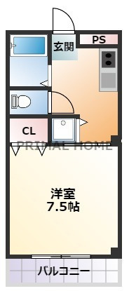【間取り】 | 小机ハイツ