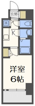 【間取り】 | プレサンス塚本駅前