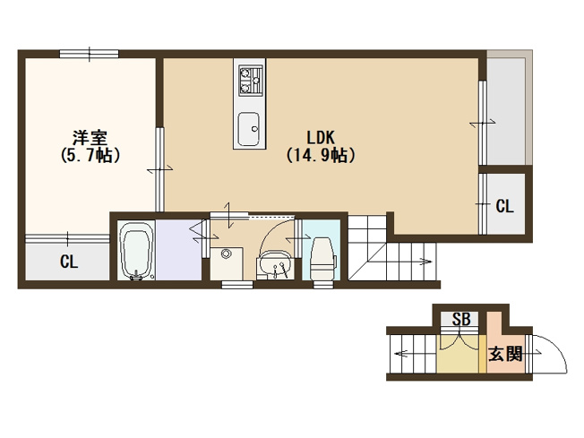 【間取り】 | MY LIFE TENGACHAYA
