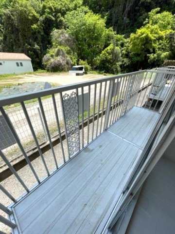 プレジール高広のバルコニー