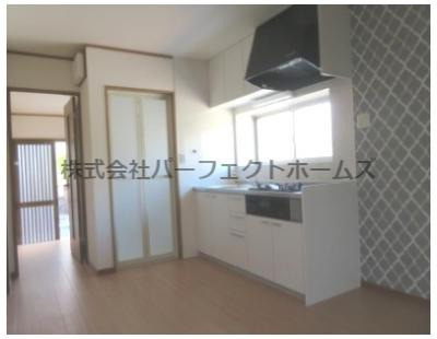 寝屋川市清水町の一戸建てのキッチン|キッチンです