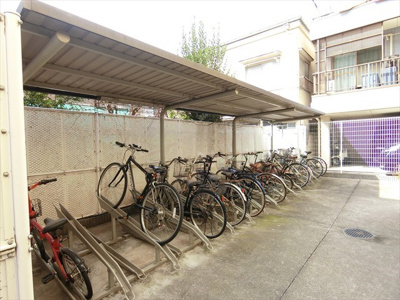 【その他共用部分】 | シンシティー町屋 | 駐輪場になります。