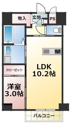 メゾンキコー今里の間取り